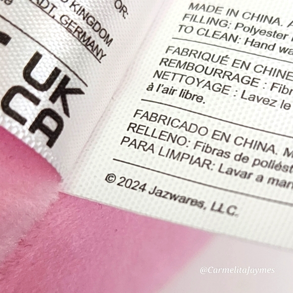 🎄 ETHEL ☕️ 8" Pink Fur Peppermint Latte Drink Christmas 2024 Squishmallow NWT - Picture 7 of 9